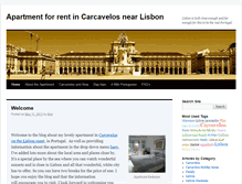 Tablet Screenshot of lisbon-coast-apartment.com